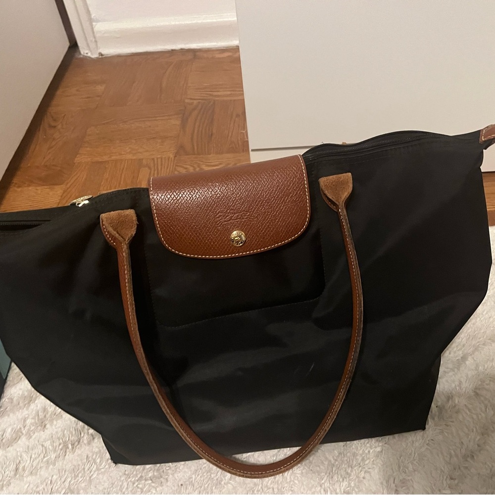 Used long champ bag